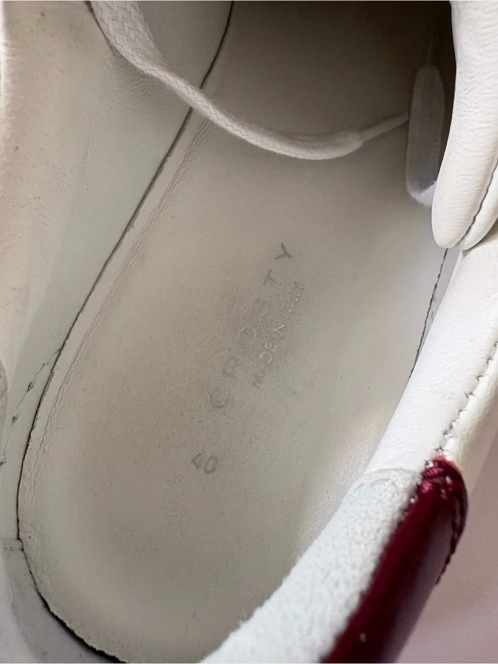 Crosty Onda White Pink Sneakers Flats Casual Freedom Leather Handmade 10 Preppy